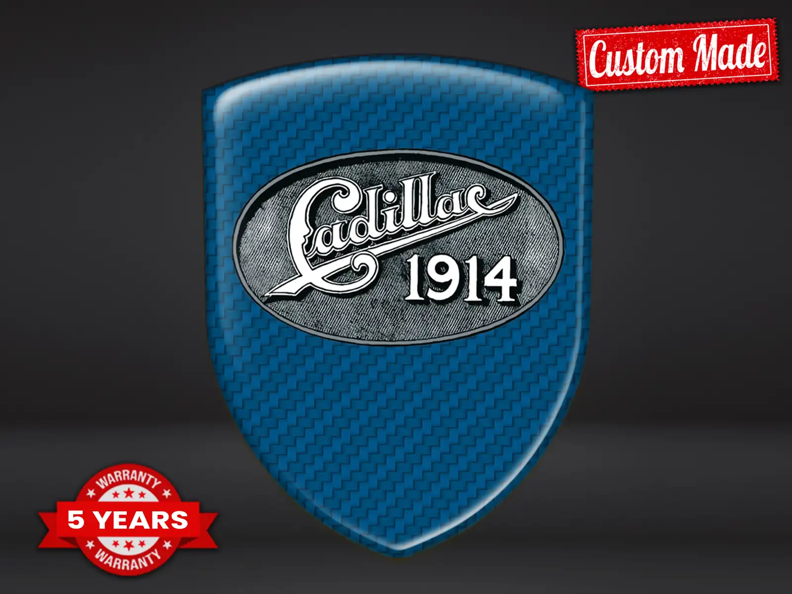 Cadillac Adesivi Auto Autoadesivi Lusso Premium Badge